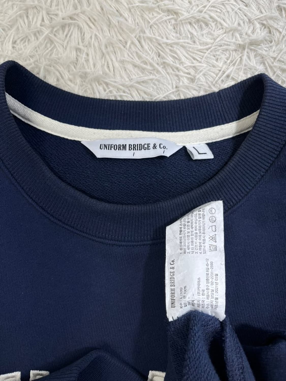 유니폼브릿지 맨투맨/#3218 상품이미지4