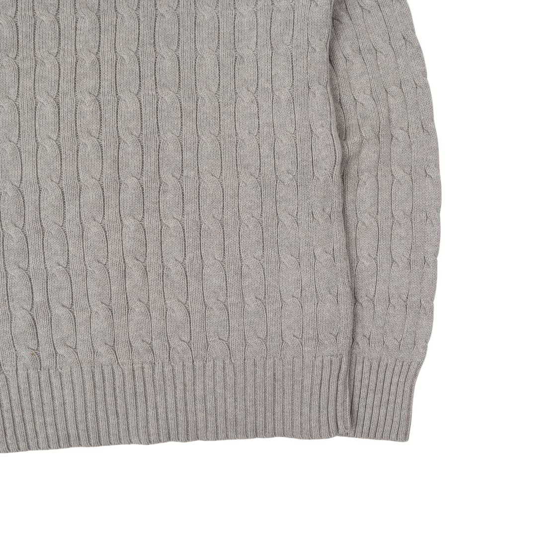 폴로 랄프로렌 그레이 케이블 니트 스웨터 상품이미지4