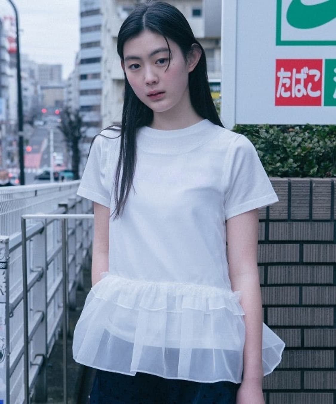 오헤시오 frill lace layered sleeveless top  상품이미지5