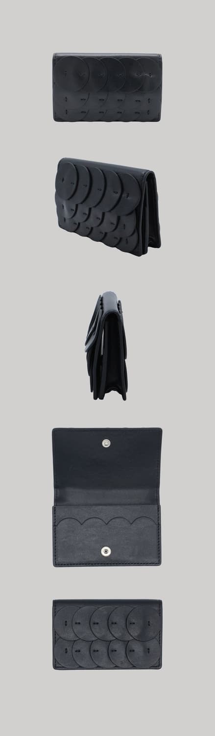 밤볼레 지갑 bubble wallet black 상품이미지2