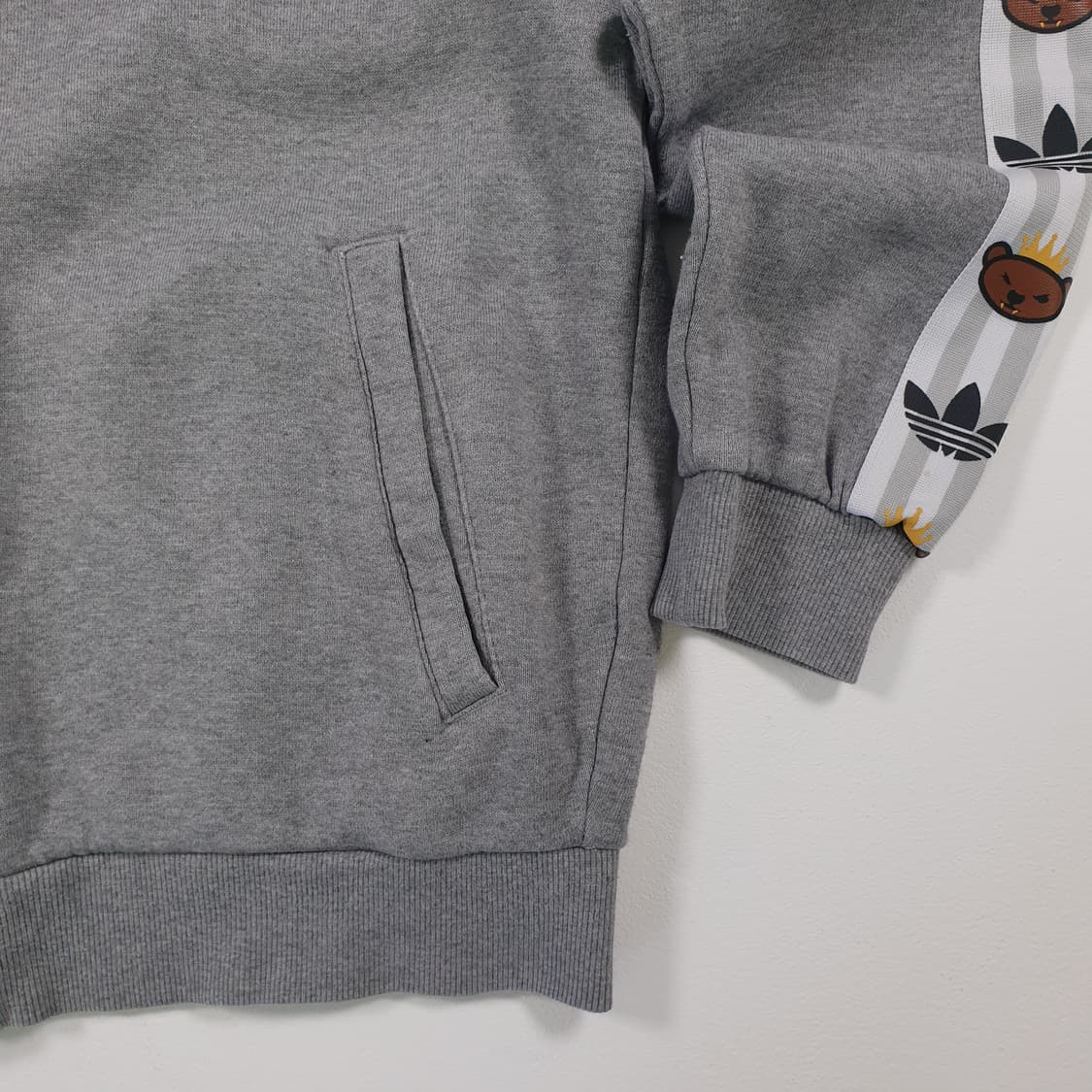 Adidas 베어 스트라이프 트랙 자켓 상품이미지4