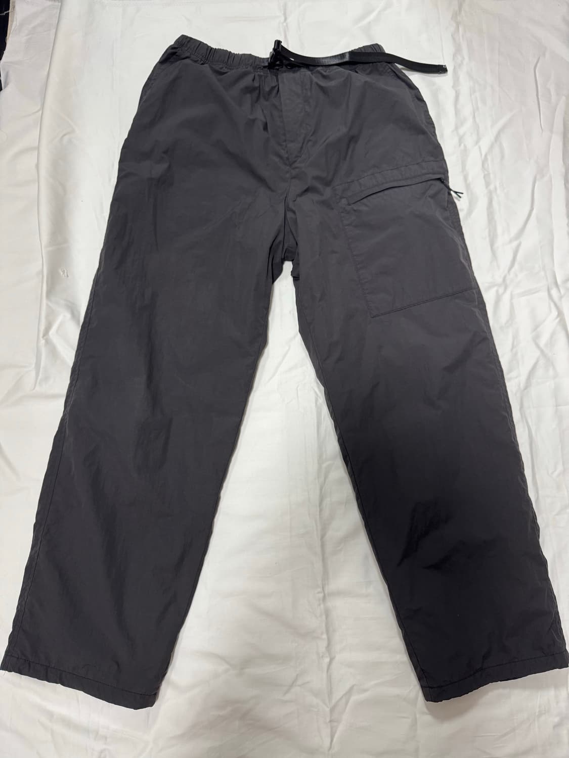 모이프 23FW 유니폼 팬츠 차콜 2사이즈 상품이미지1