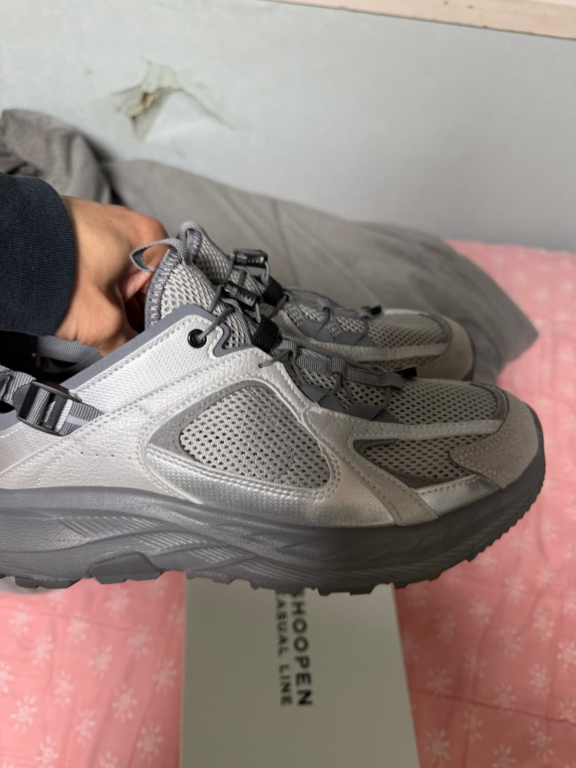 슈펜 트레일 슈즈 270사이즈 실착1회 새상품급 판매 상품이미지3