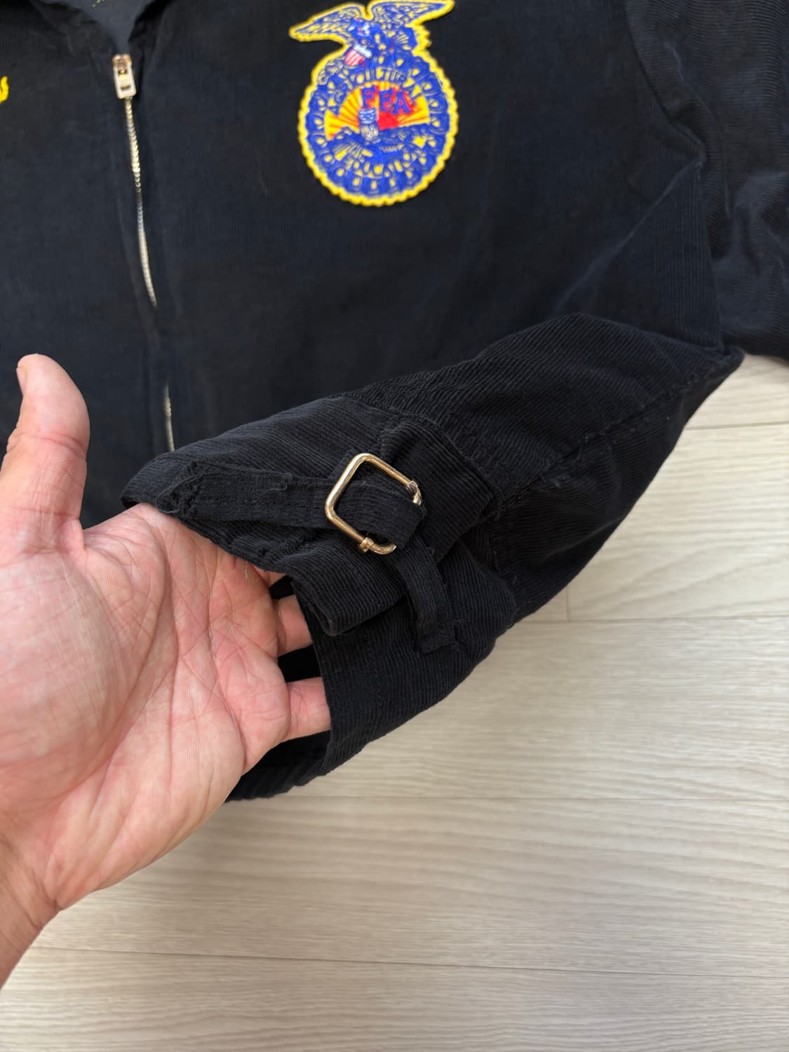 FFA 코듀로이 블랙 자켓 Mike Jones 상품이미지4