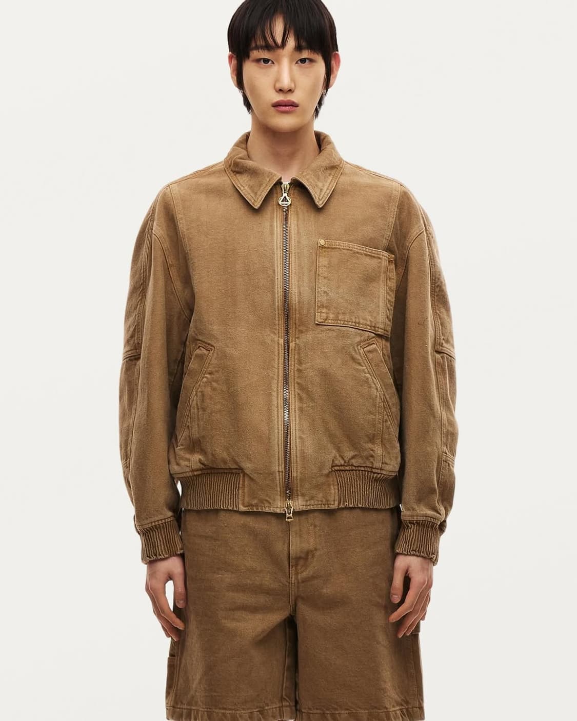 (실착0회보장) 솔리드옴므 피그먼트 다잉 자켓 46 상품이미지2