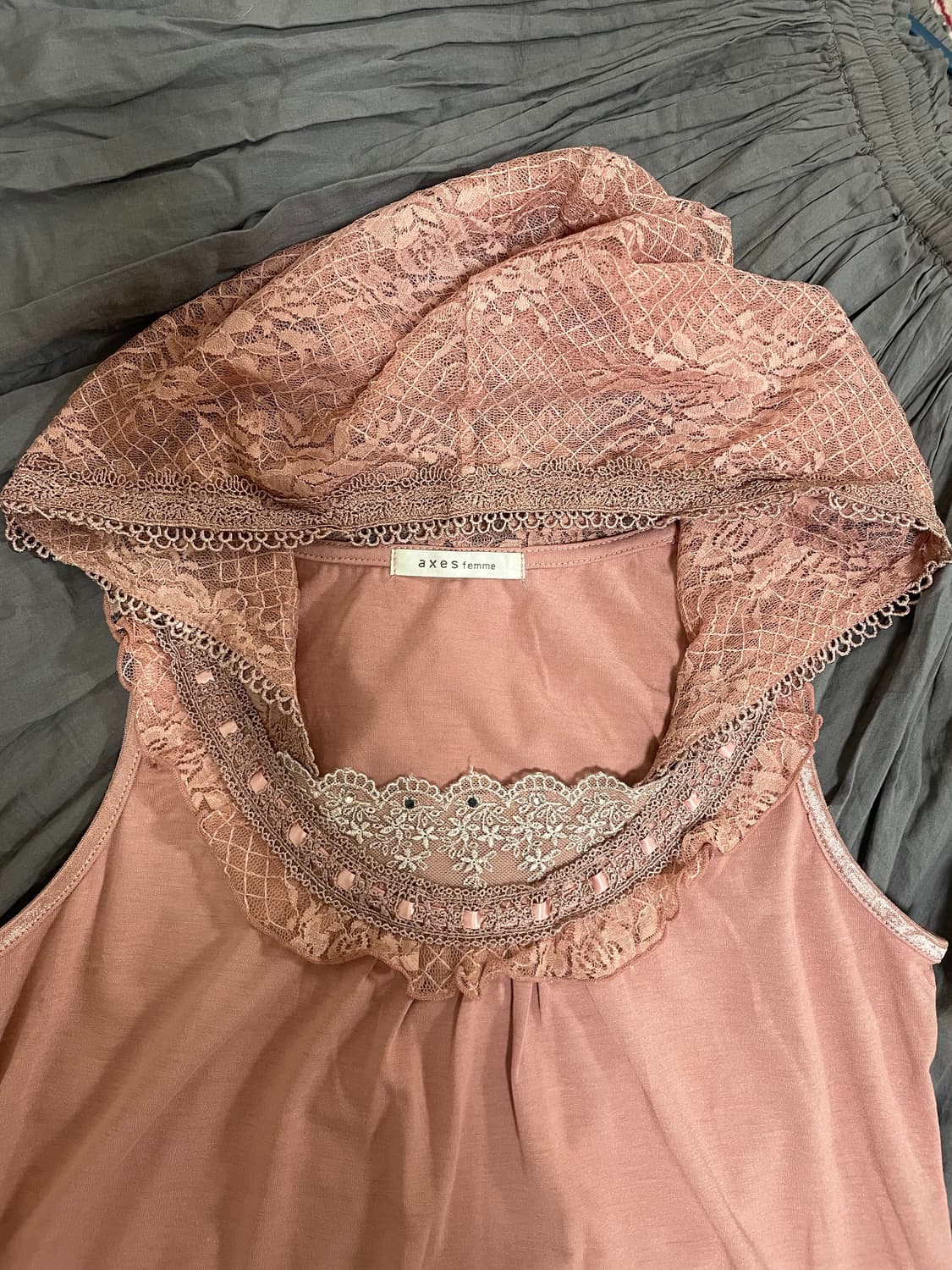 axes femme 후드 나시 상품이미지2