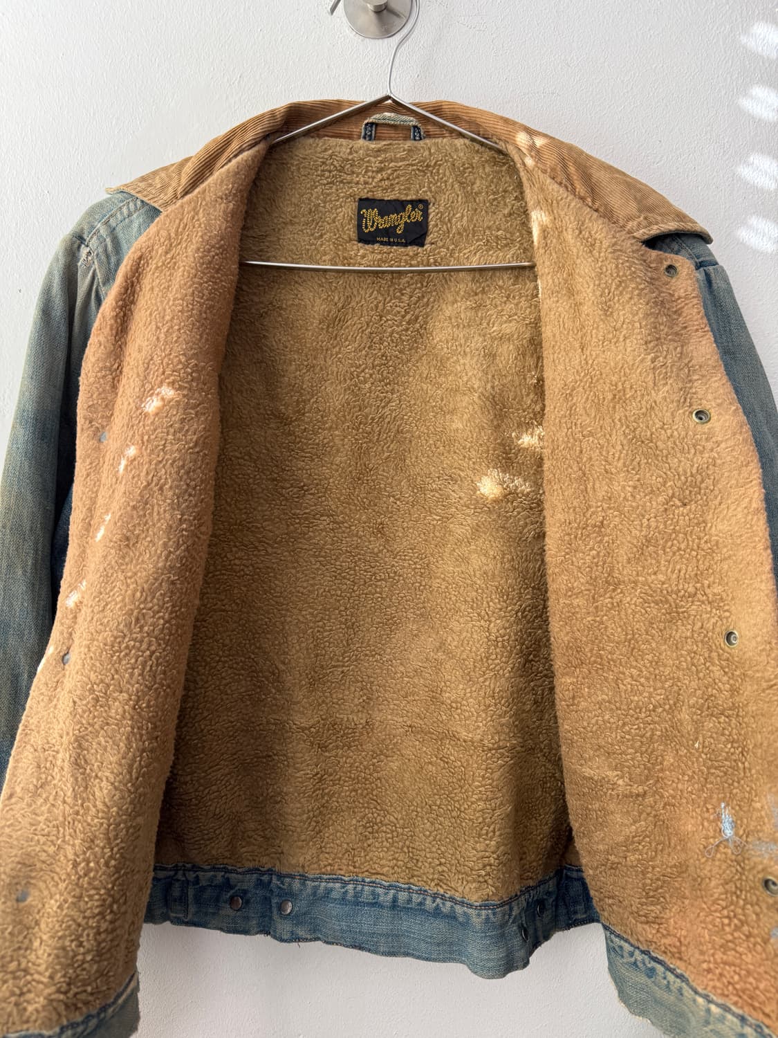 USA🇺🇸 70년대 Wrangler 쉐르파 데님자켓 상품이미지5