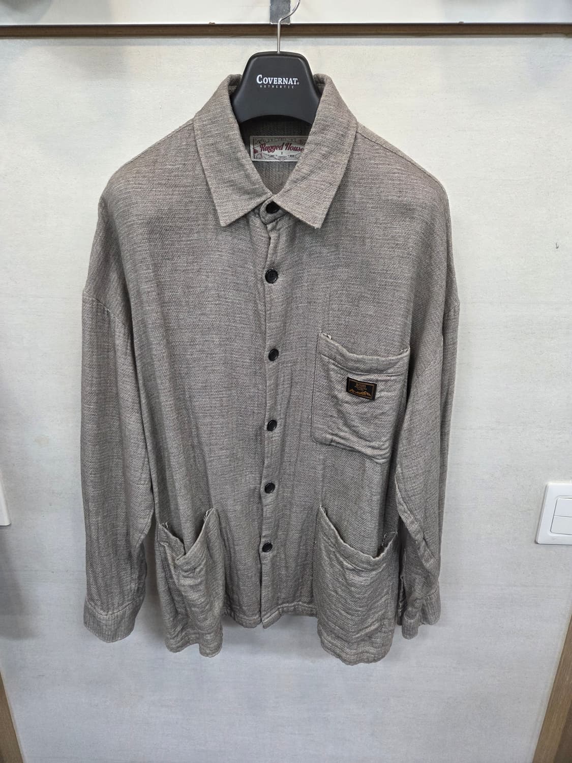 러기드하우스 카라 가디건 자켓 xl 루즈 상품이미지1