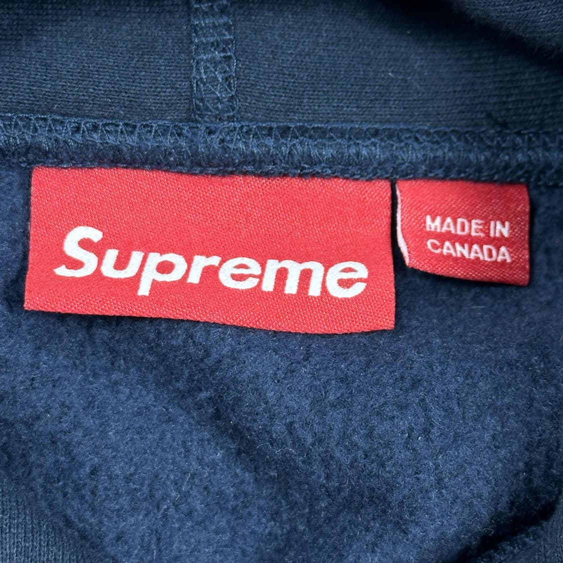 슈프림 박스 로고 24fw 네이비 후드티 (XL) 상품이미지9