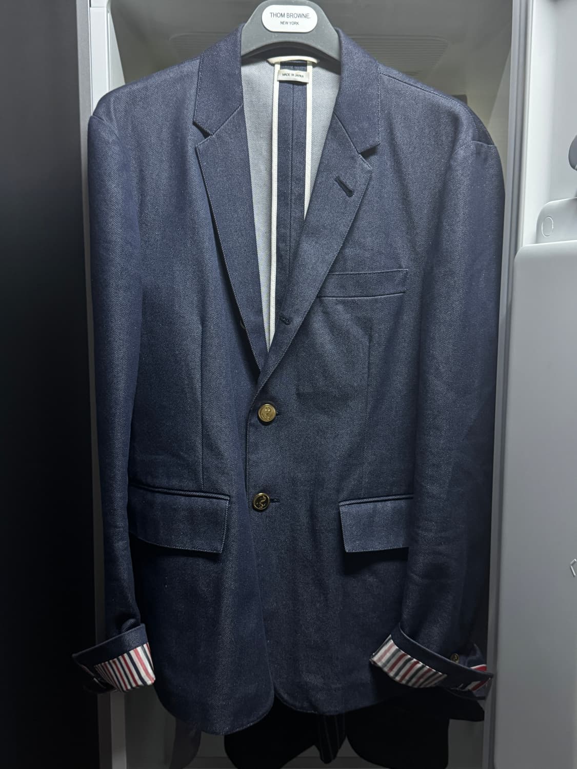 톰브라운 하이암홀 언스트럭쳐드 데님셋업 3,1 상품이미지1