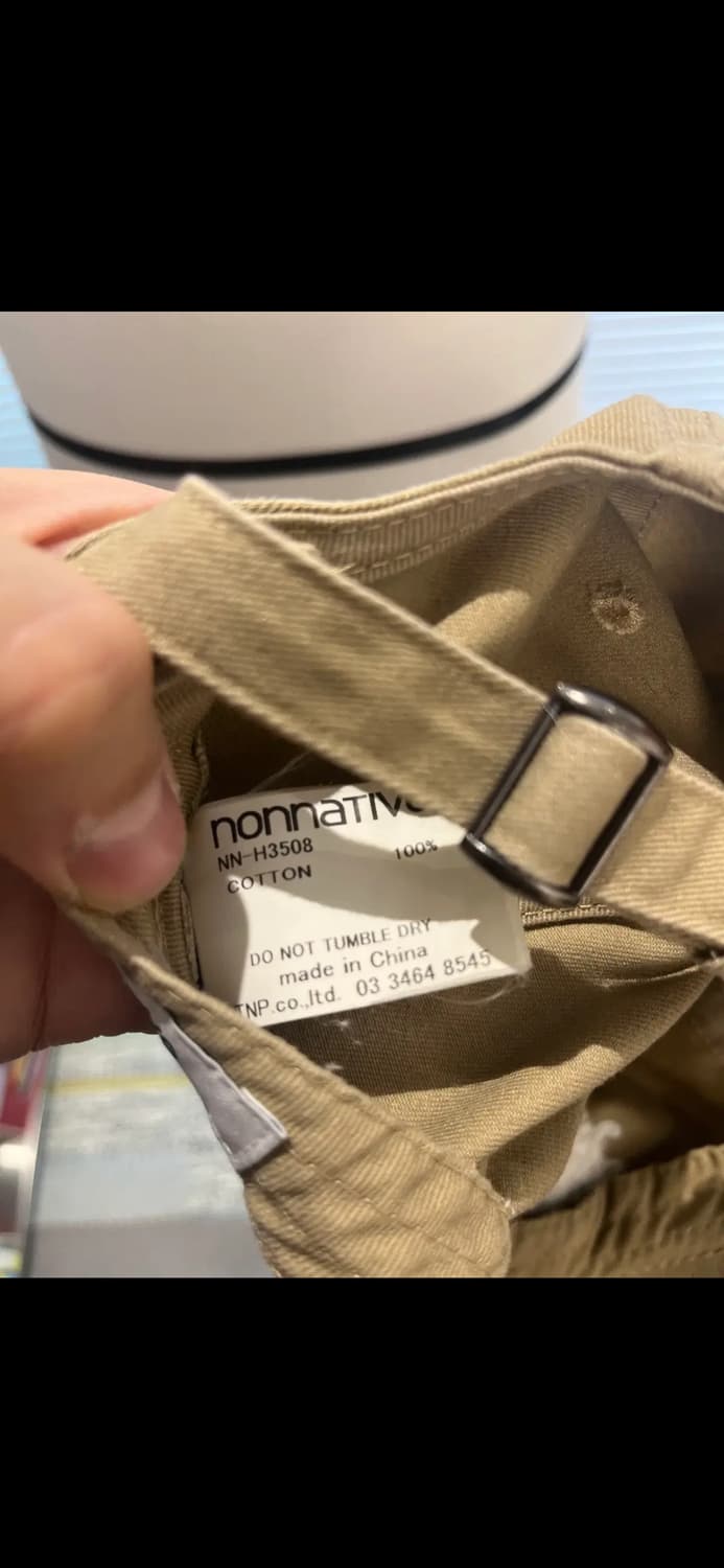 논네이티브 레터링 베이지 캡 상품이미지4