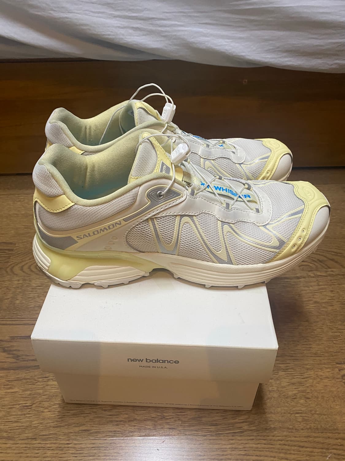 살로몬 xt위스퍼 kith 280 크림 상품이미지2