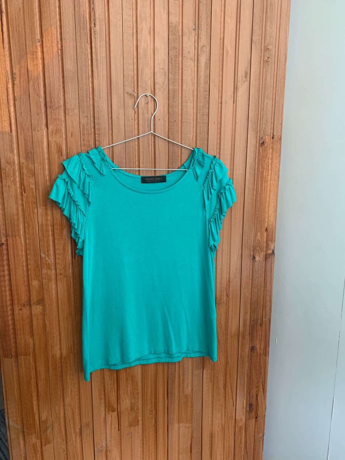 Ruffle Loose Fit Short Sleeve 상품이미지7