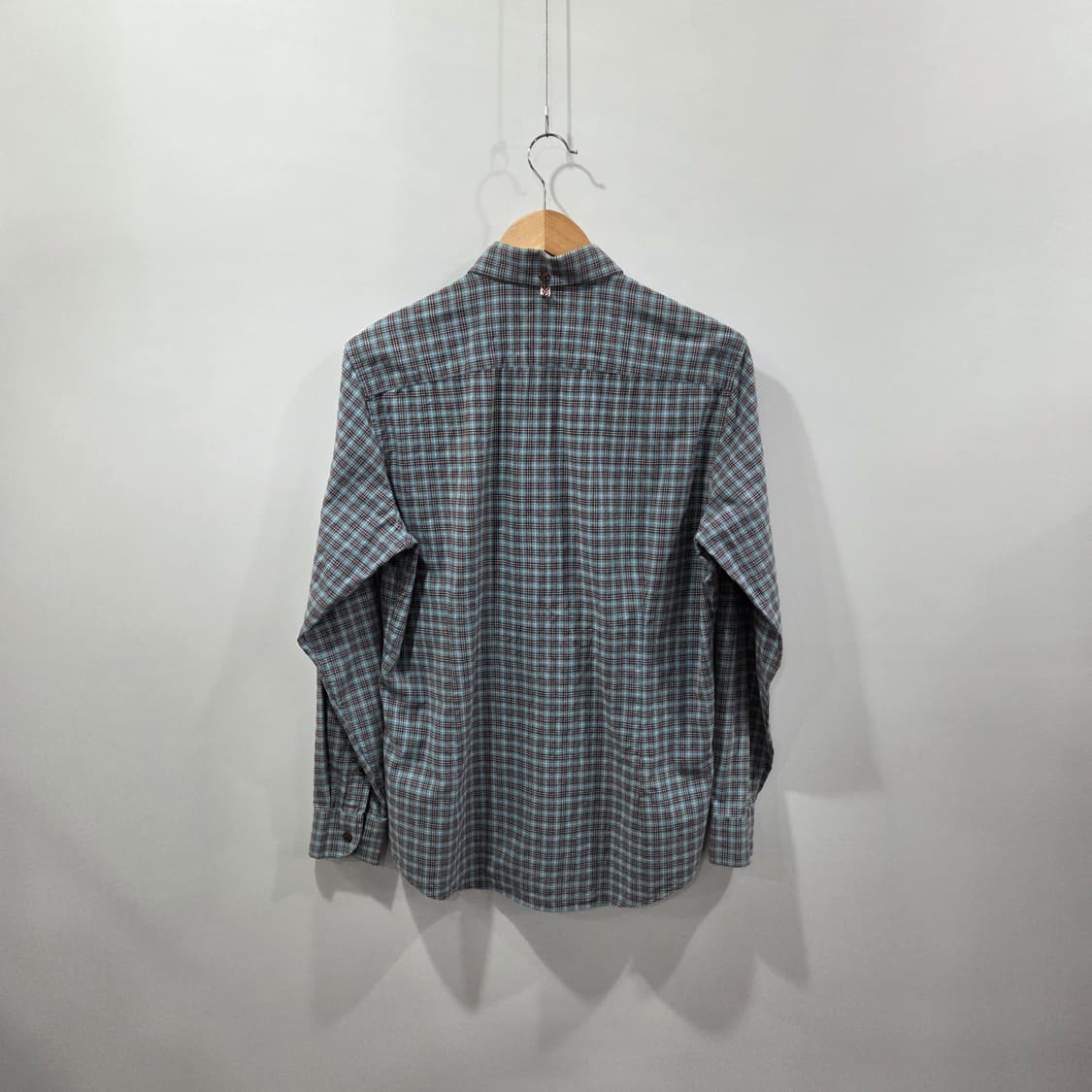 브로이어 버튼다운 체크셔츠 100  상품이미지5