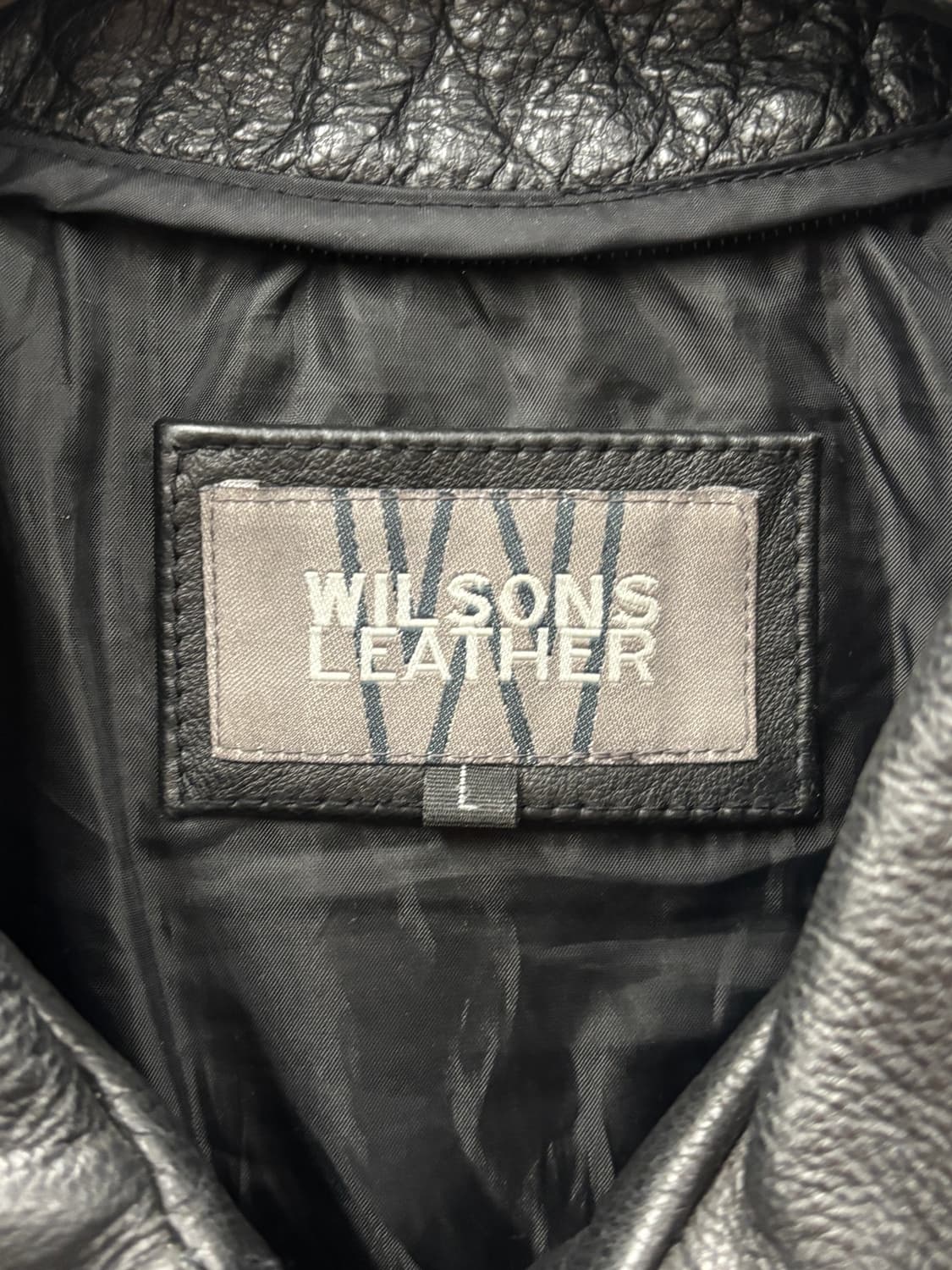 윌슨레더 리얼레더 자켓 L 상품이미지4