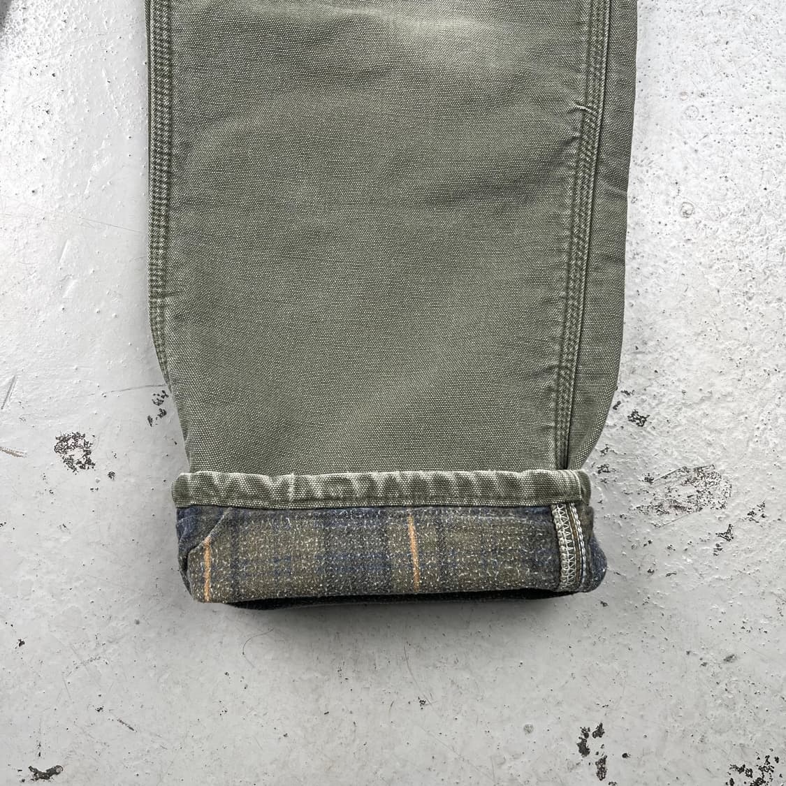 빈티지 칼하트 블랭킷 라인드 카펜터 팬츠 B111MOS 상품이미지5