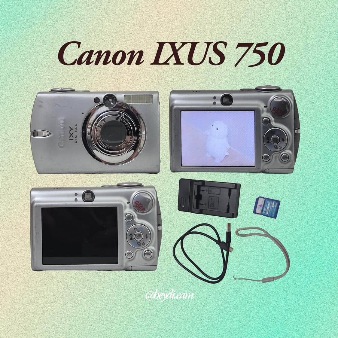 (아일릿 원희) 캐논 ixus750 IXY700 상품이미지2