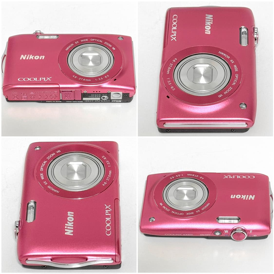 니콘 쿨픽스 S3300 핑크 빈티지디카 상품이미지3