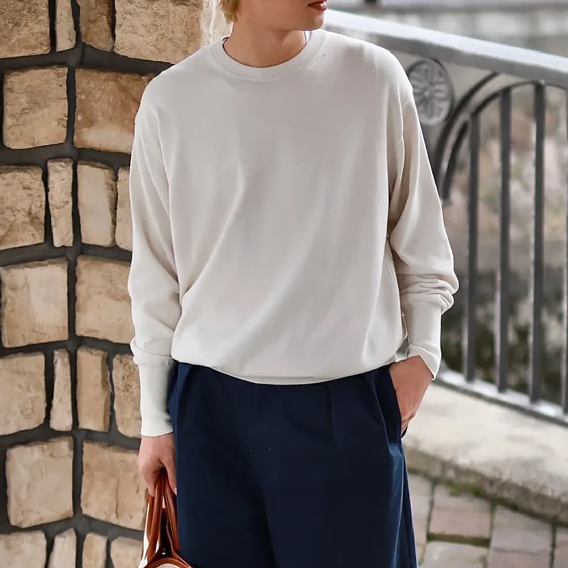 23ss cotton knit l/s tee 상품이미지3