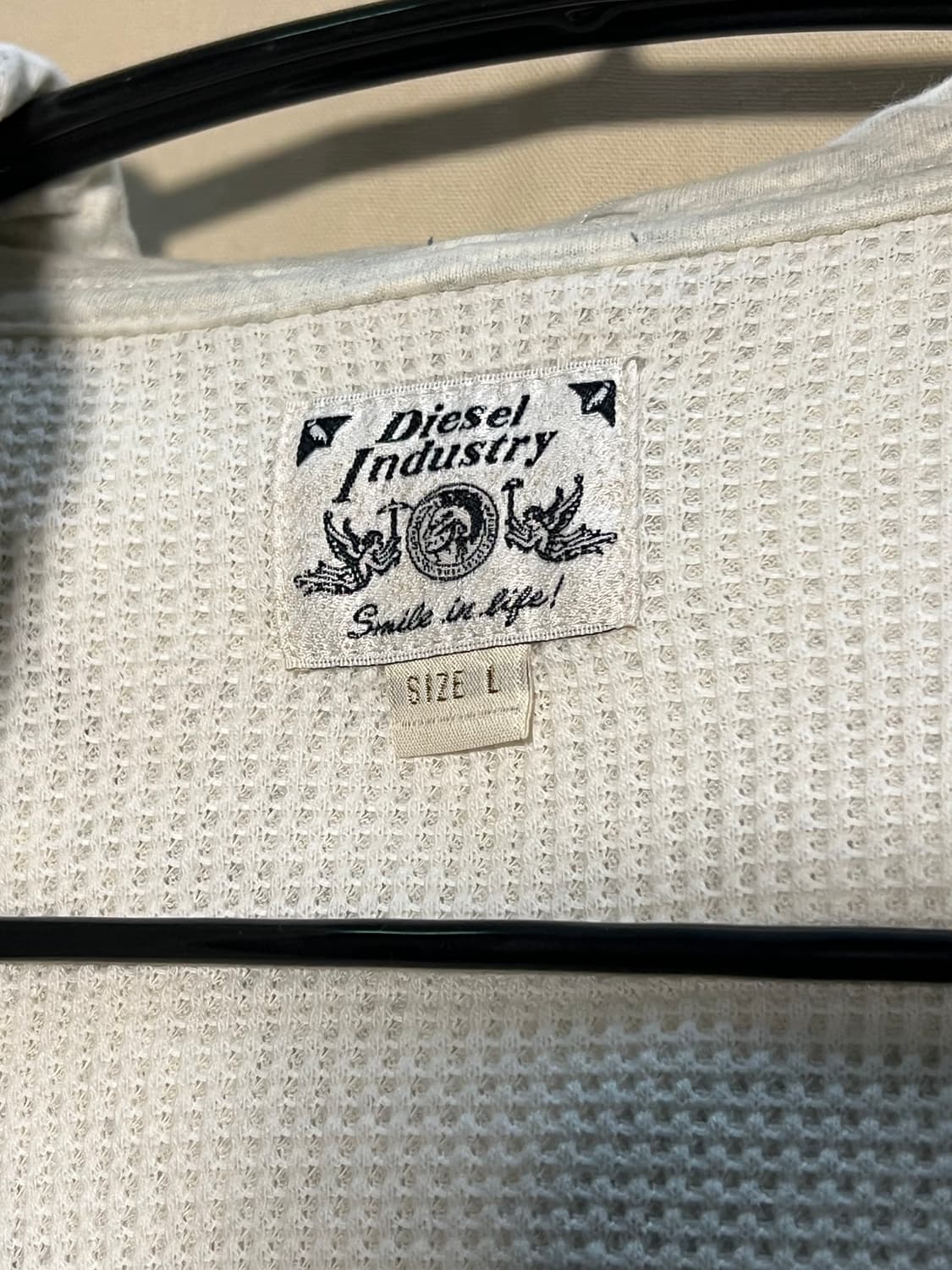 디젤 빈티지 와플 후디 반집업 처분  상품이미지3