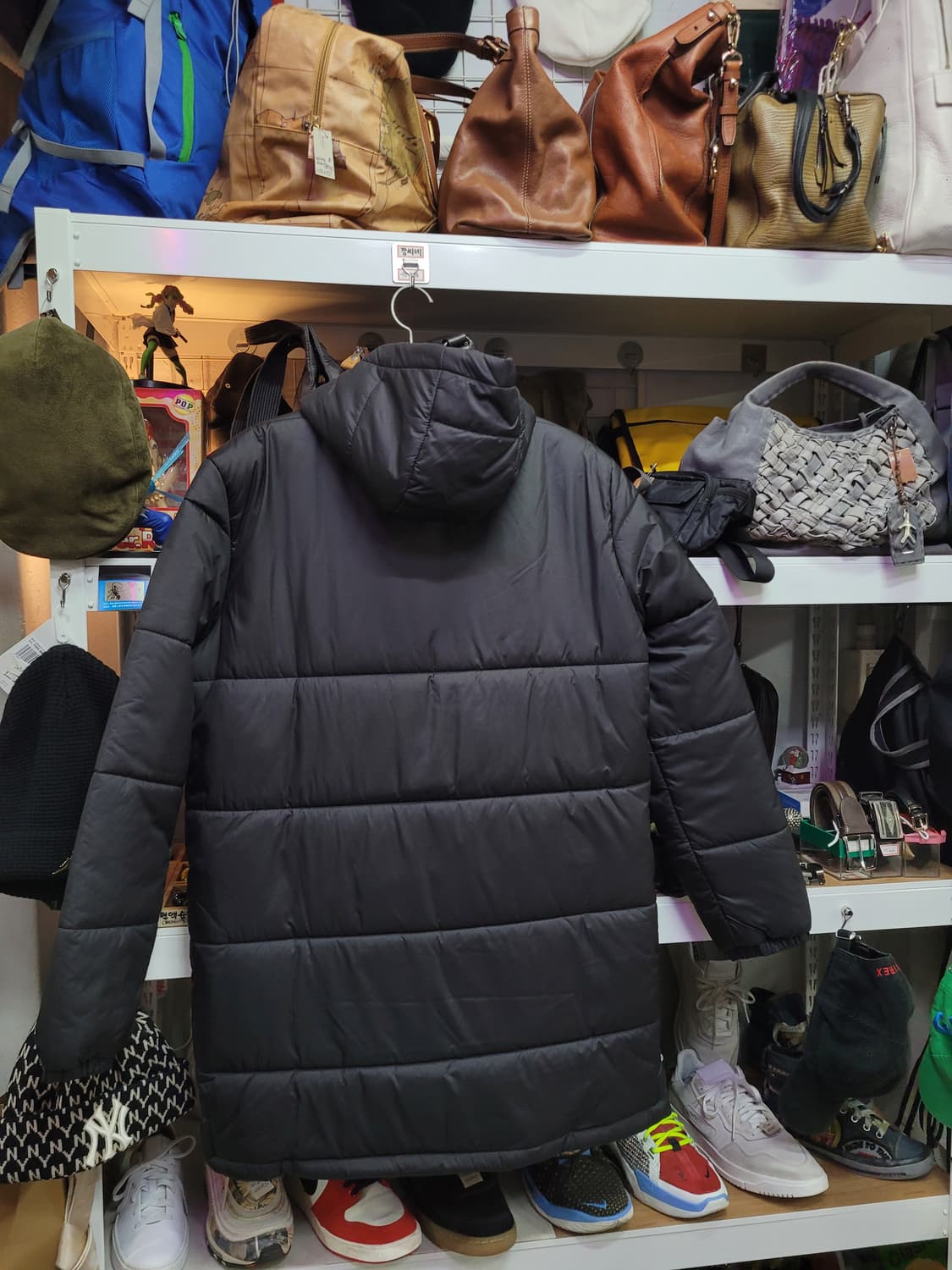 수원 삼성 블루윙즈 블랙 패딩 점퍼 상품이미지2