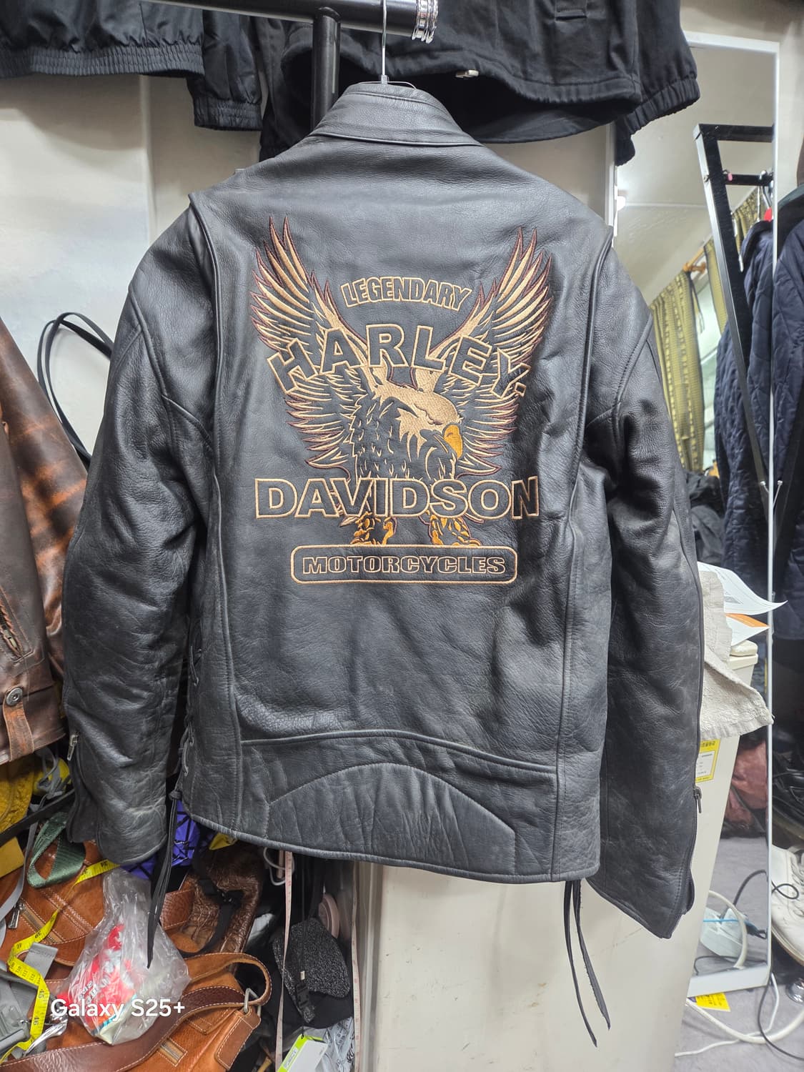할리 데이비슨   가죽 저켓 상품이미지3