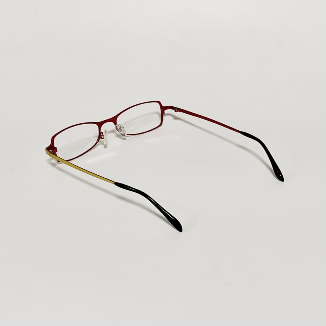 925 데드스탁 빈티지안경 민트 옐로우 메탈 슬림 오벌 스퀘어 미니멀 상품이미지6