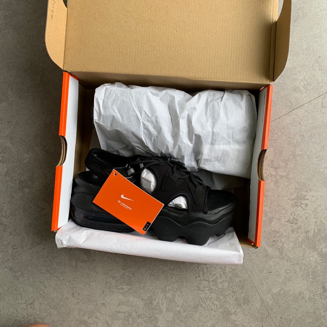 [250] 나이키 - 코코 샌들 블랙 상품이미지5