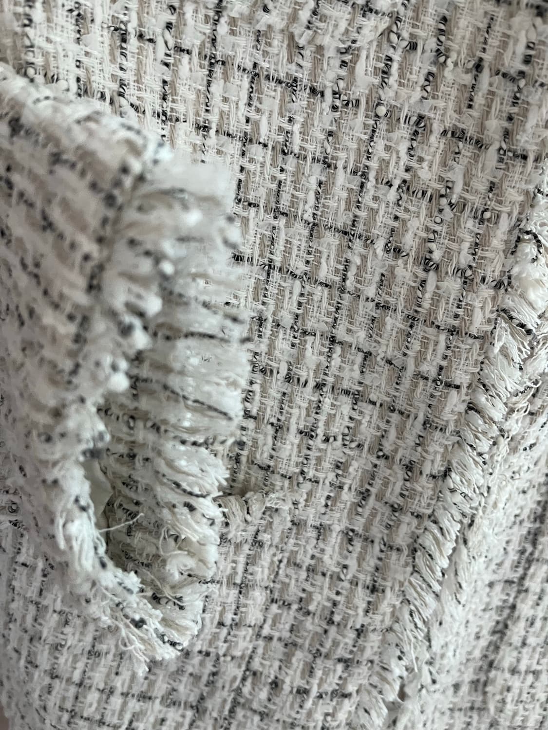 화이트트위드자켓 상품이미지3