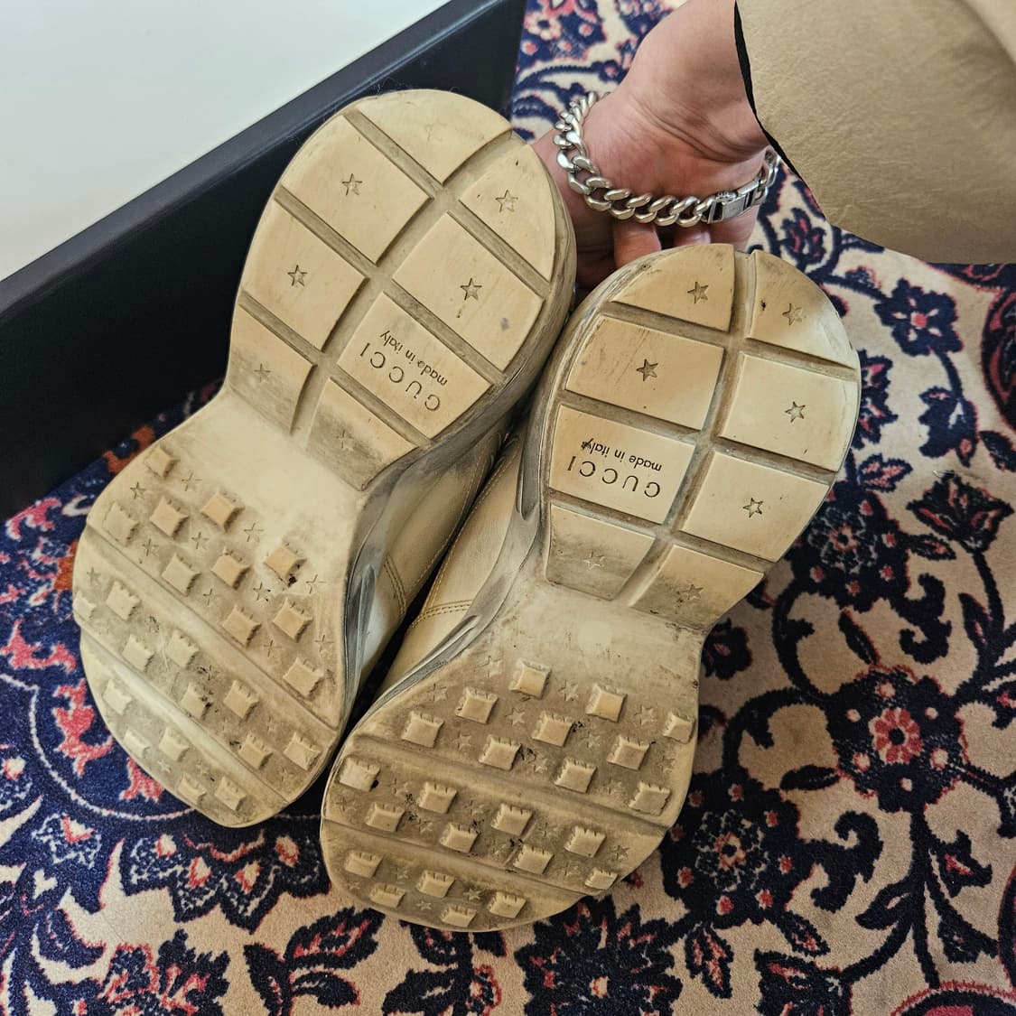 구찌(GUCCI) 더티 라이톤 입술 스니커즈 6size(255-260)  상품이미지7