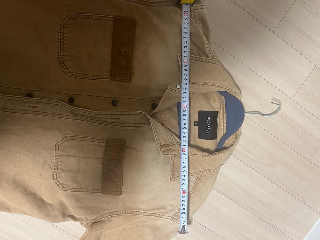 BUCKAROO 남성 면 셔츠 L 상품이미지3