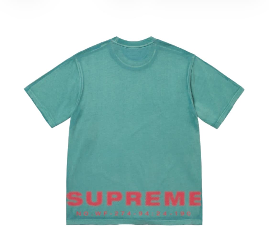 슈프림 디스차지 반팔 24FW 틸 상품이미지1