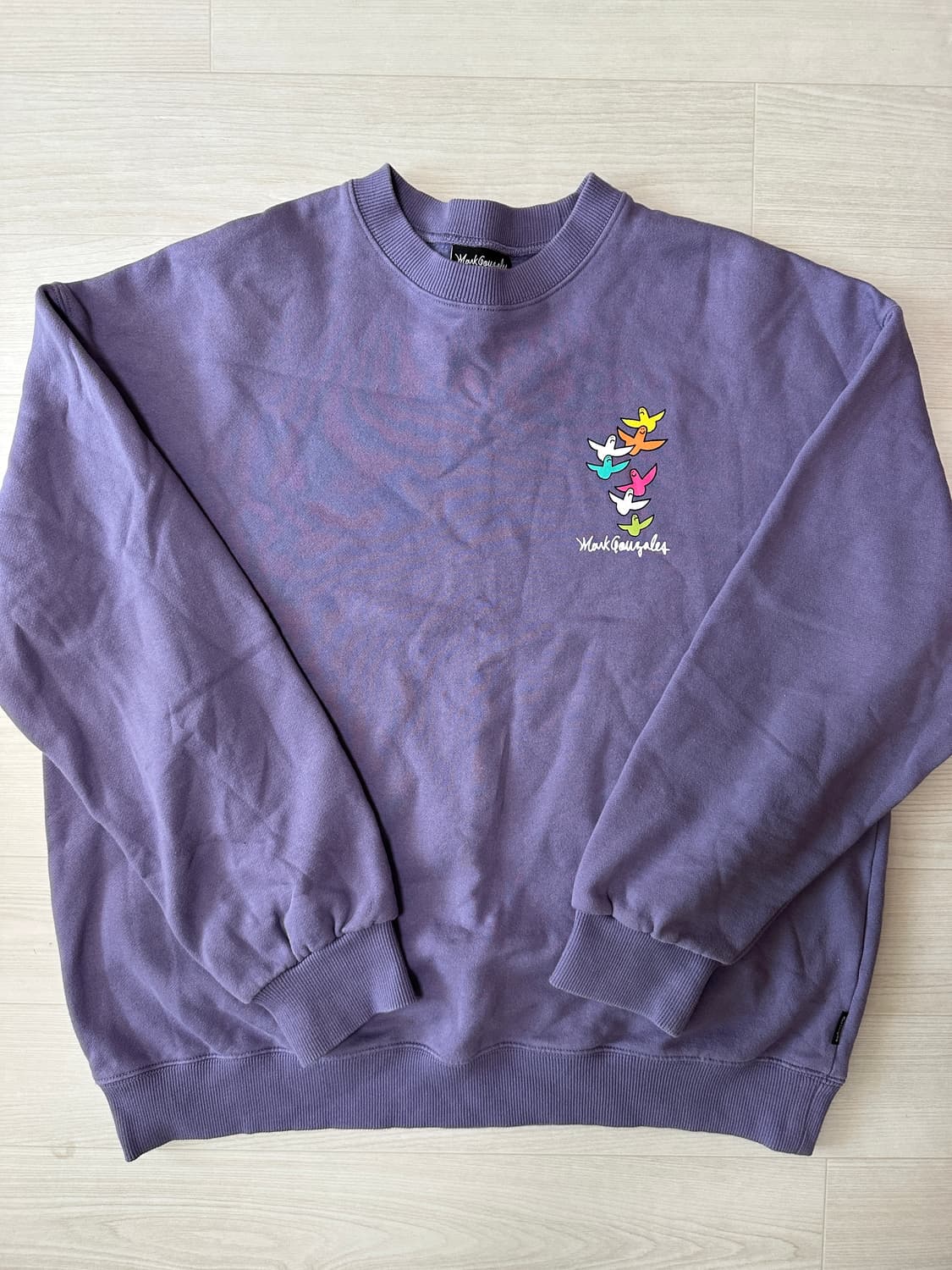 마크곤잘레스 퍼플 맨투맨 [L] 상품이미지1