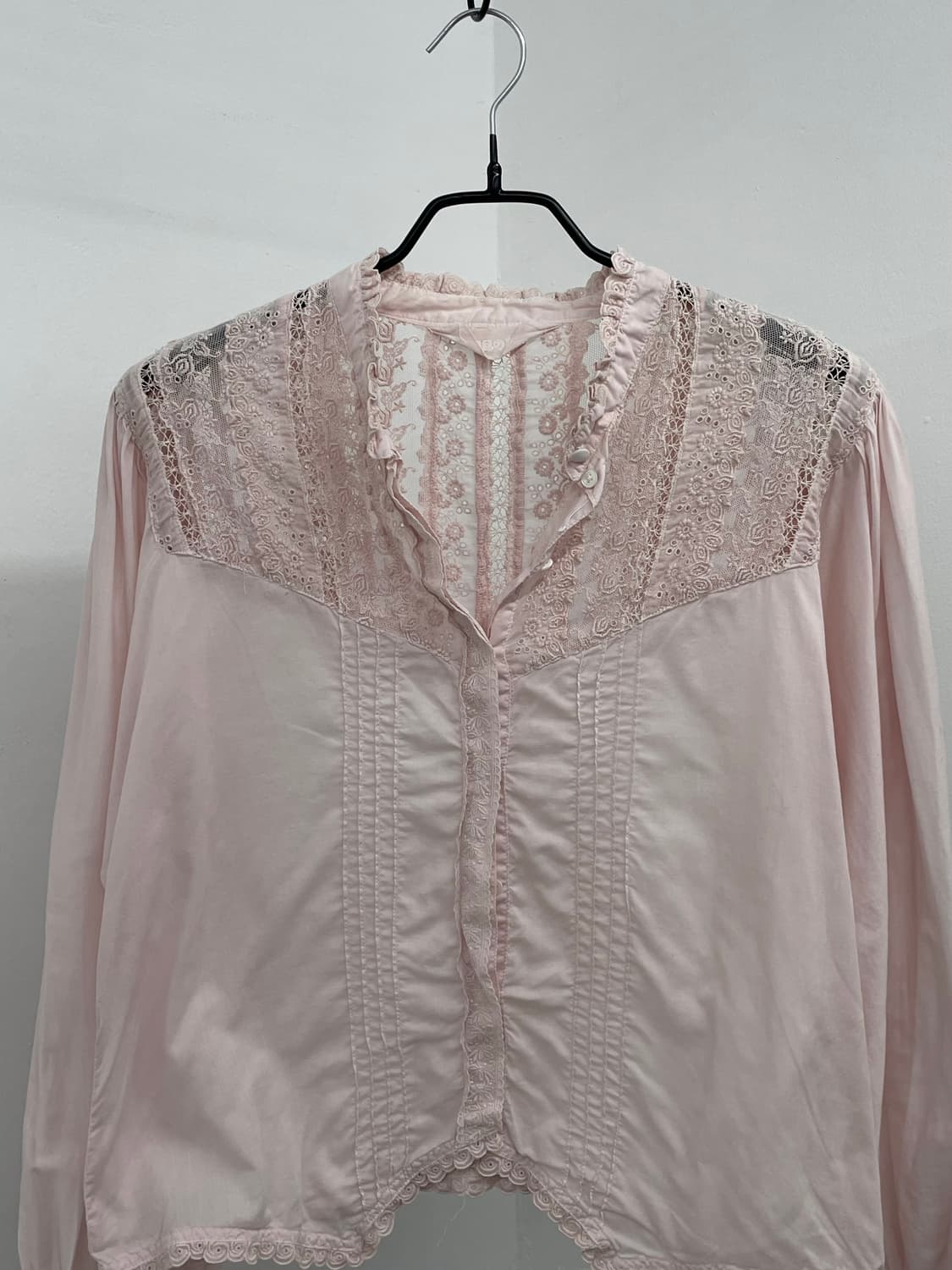 핑크 페어리 히메 레이스 디테일 블라우스💕 상품이미지7