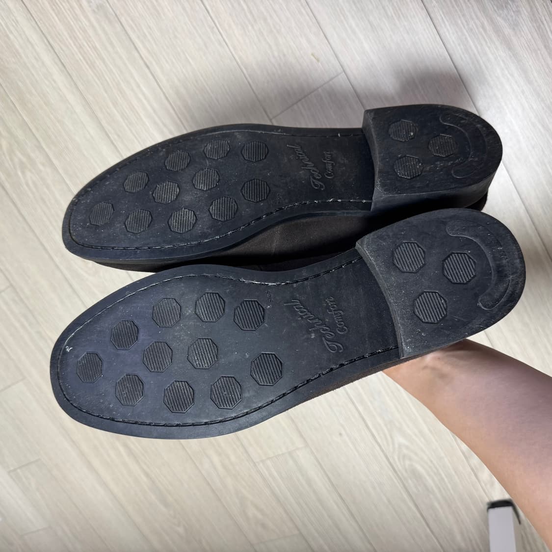 포스트맨 타이프라이터 스웨이드 로퍼 다크 브라운 285 상품이미지5