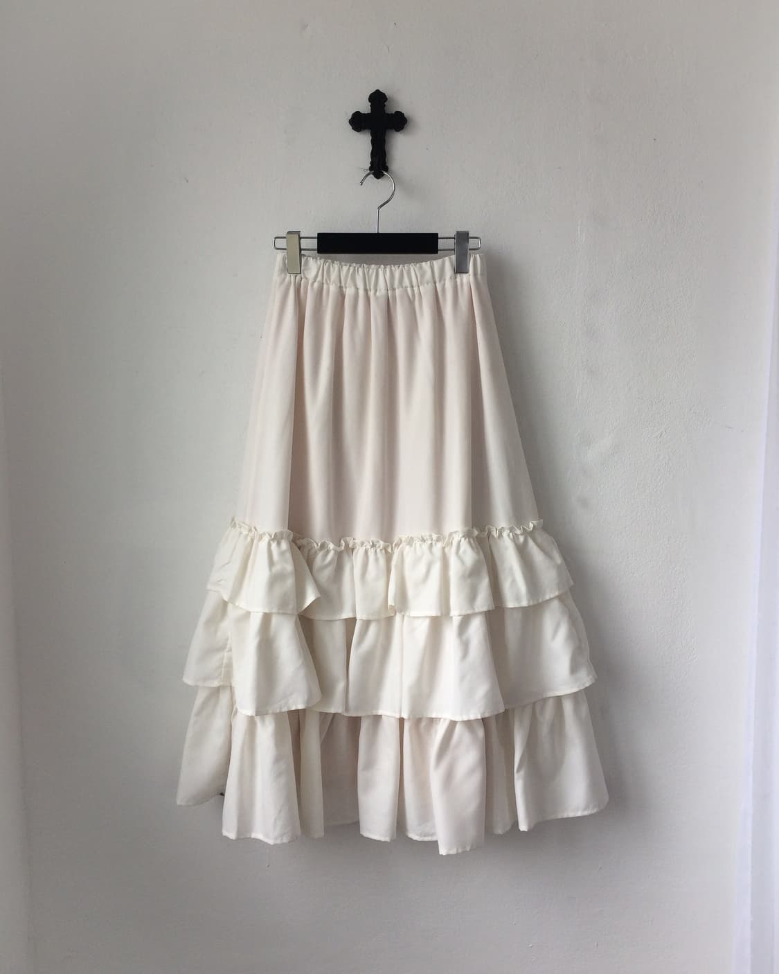 Layer point long skirt 상품이미지1