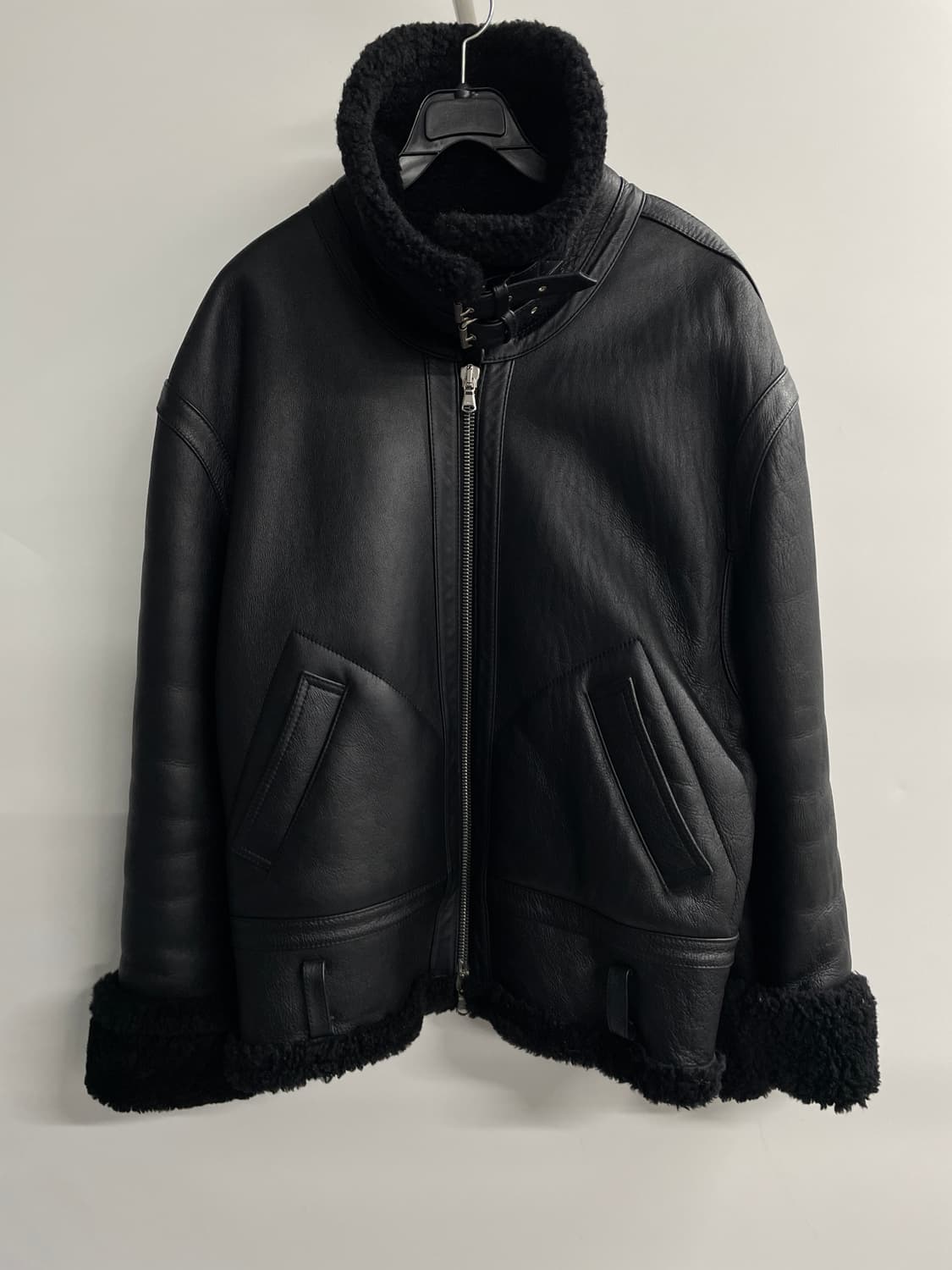 앤더슨벨 리얼양가죽 무스탕 남 M 상품이미지1