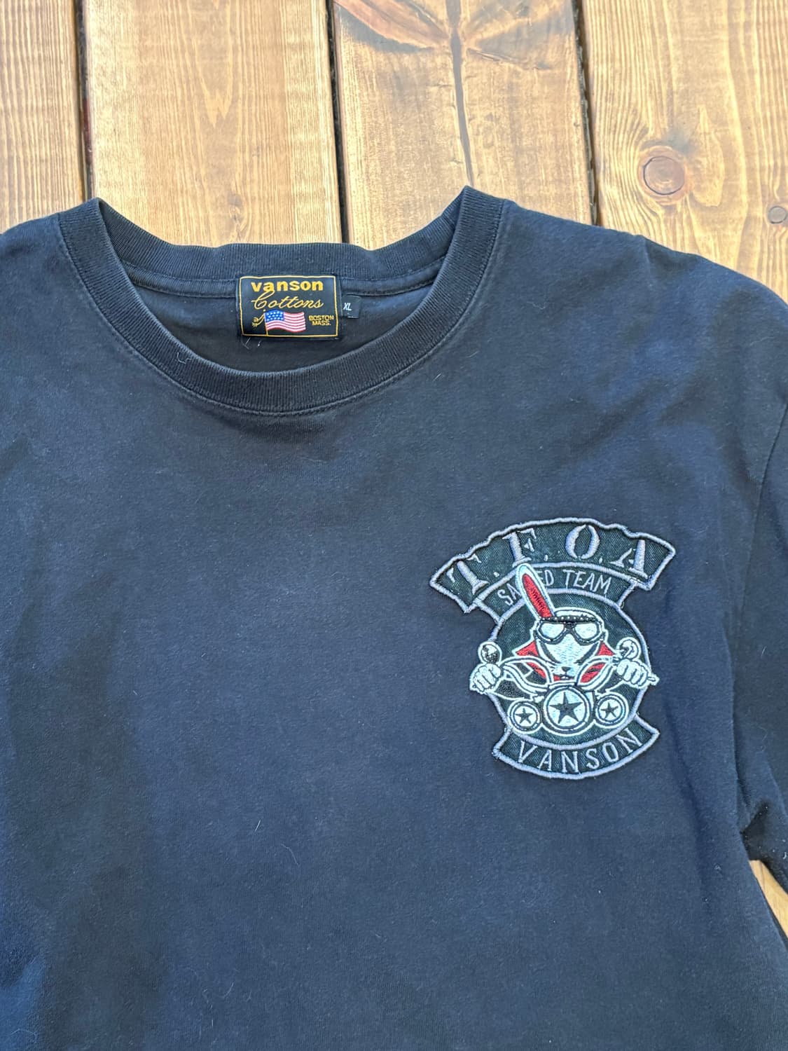 밴슨 카모 레이어드 티셔츠 상품이미지6