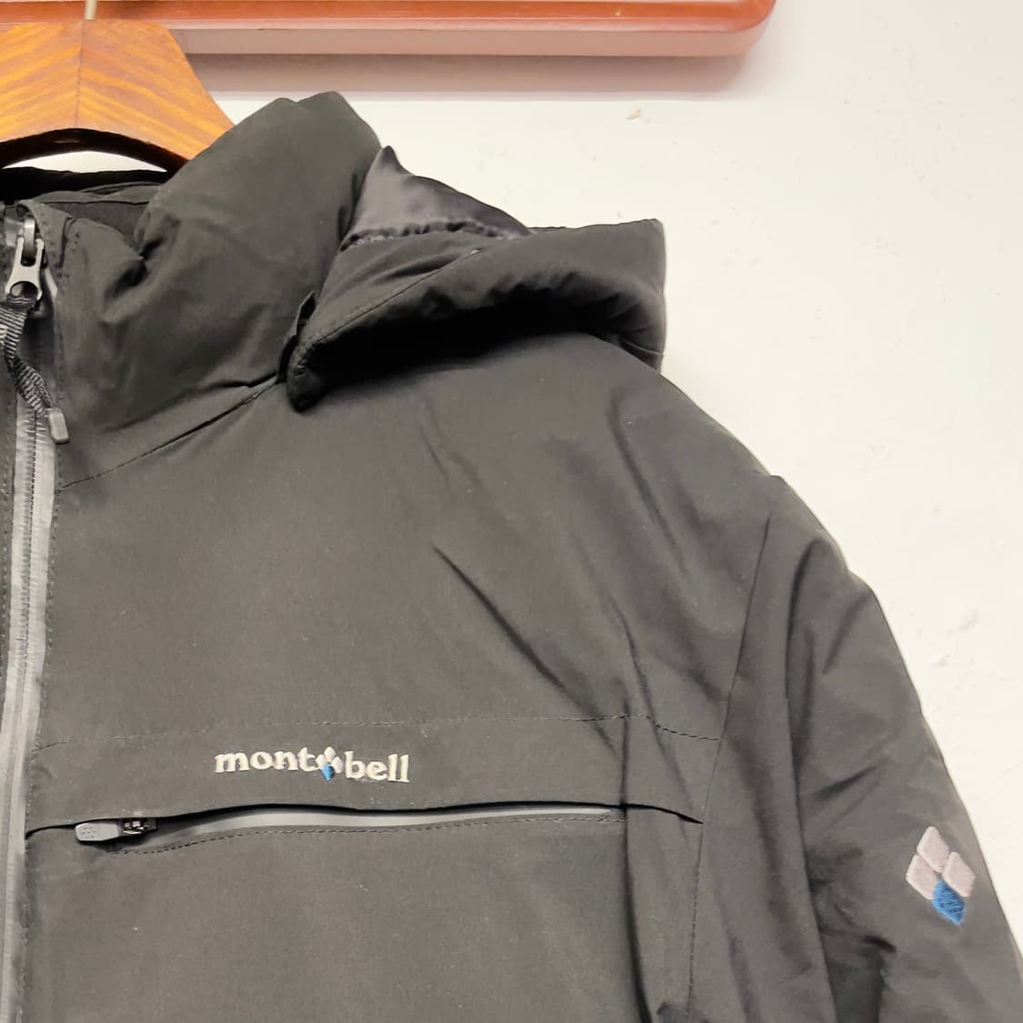 몽벨 2 layer 블랙 패딩 자켓   상품이미지5