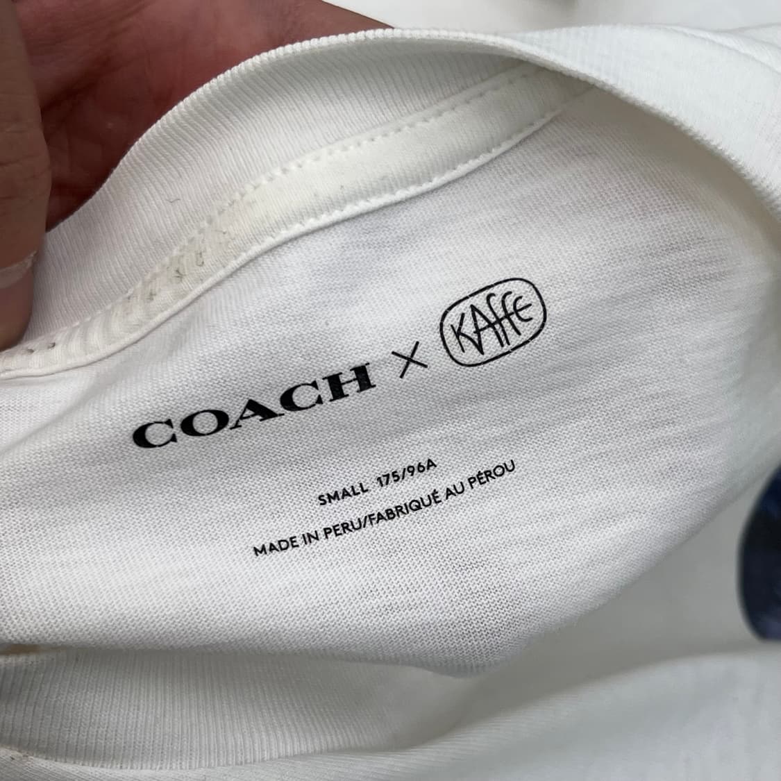 코치 x 카페 로고 프린팅 반팔티 r3348 상품이미지6