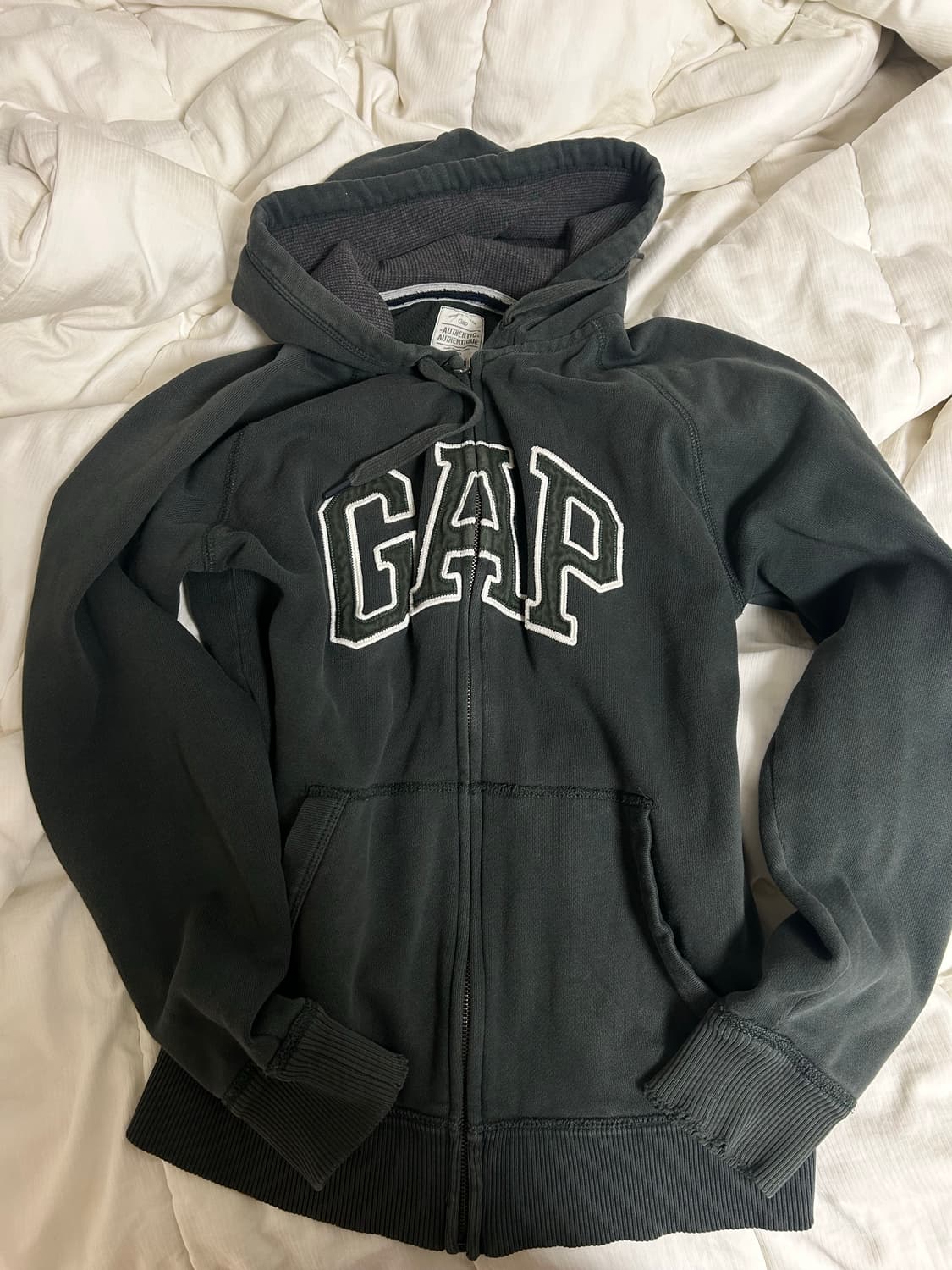 갭 후드집업 그린 상품이미지1