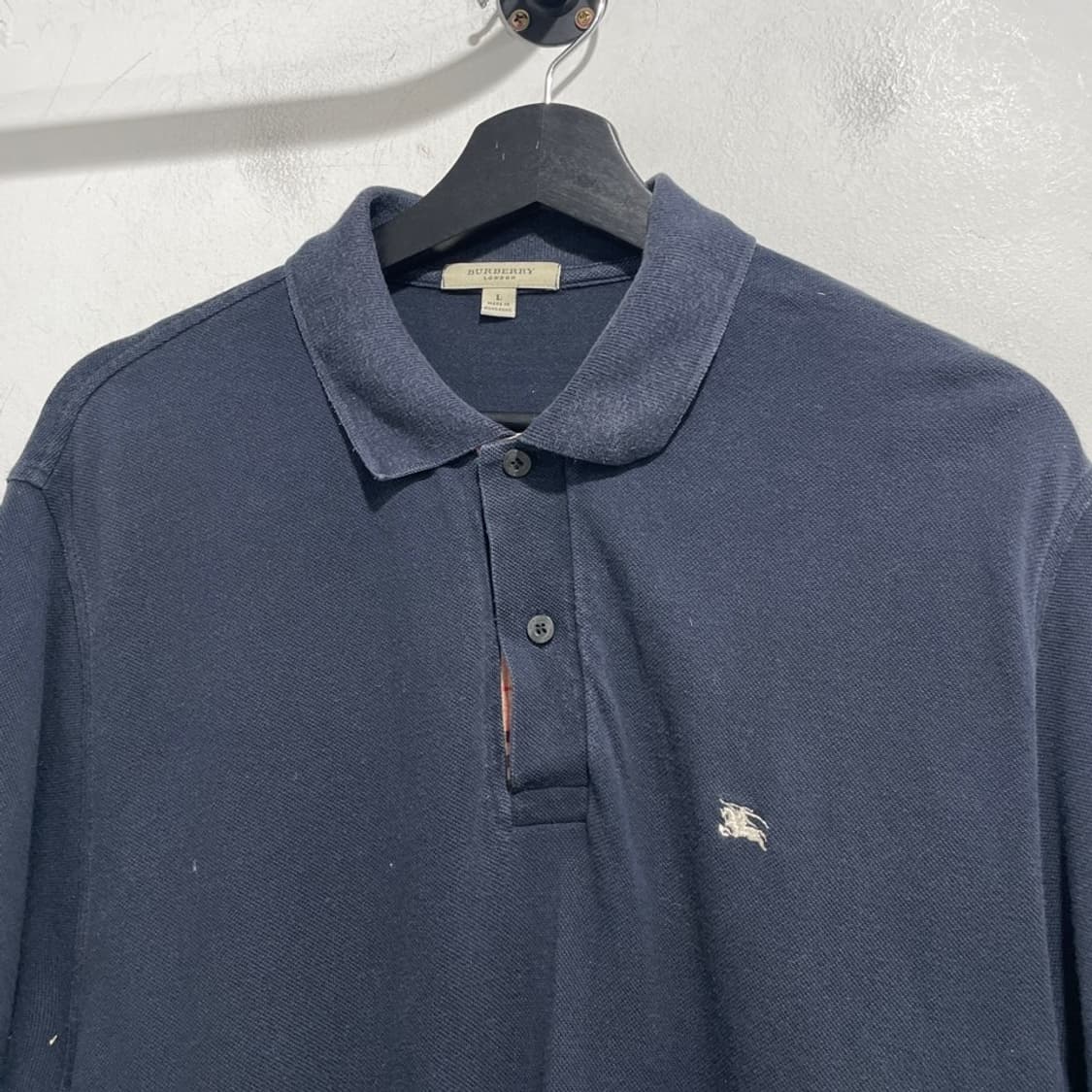 버버리 반팔 카라티 상품이미지4