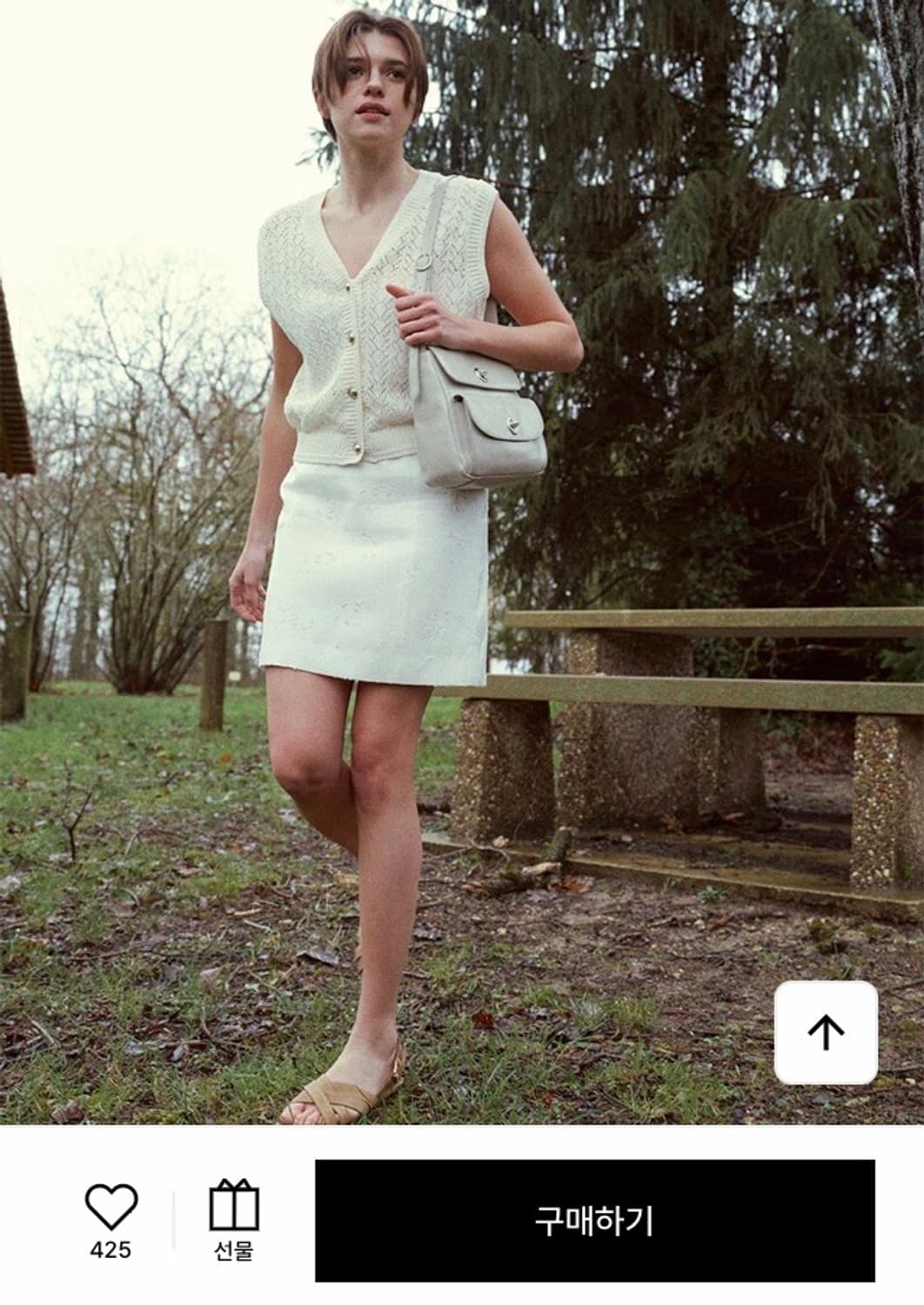 (새상품) 루에브르 니트 베스트 상품이미지3