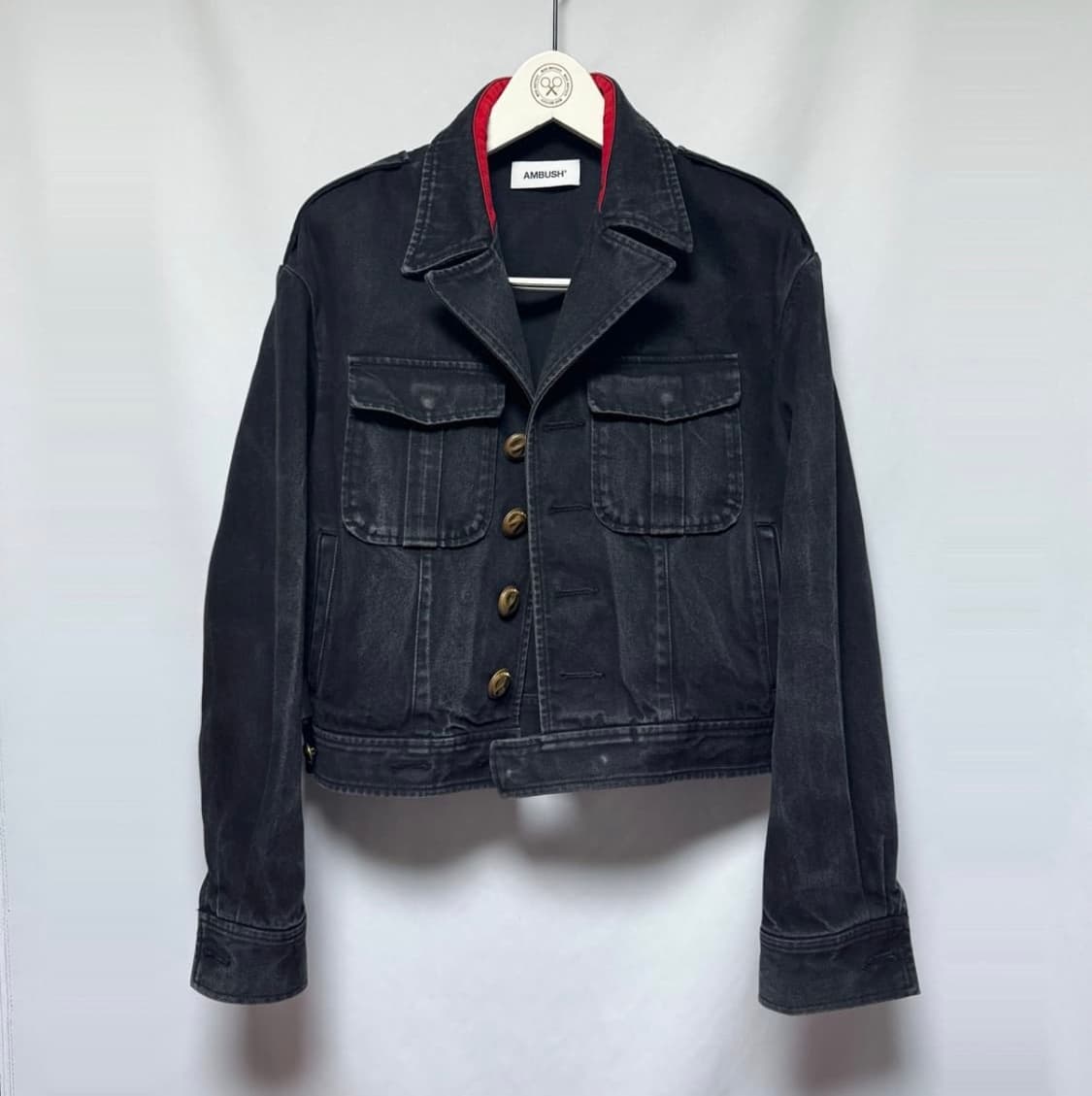 엠부쉬 에폴렛 견장 자켓  상품이미지1