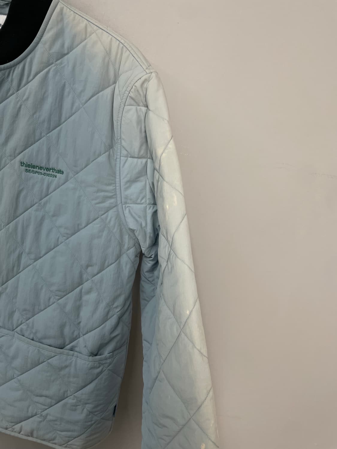 디스이즈네버댓 스카이블루 퀄팅 자켓 H1612 상품이미지6