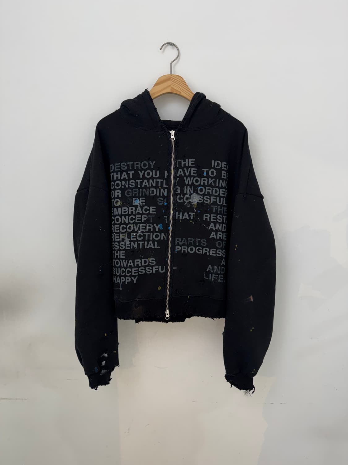 빈티지 후드집업(기모) 상품이미지1