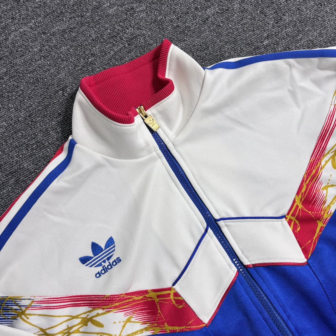 80s 아디다스x데상트 올드스쿨 트랙탑 져지 상품이미지3