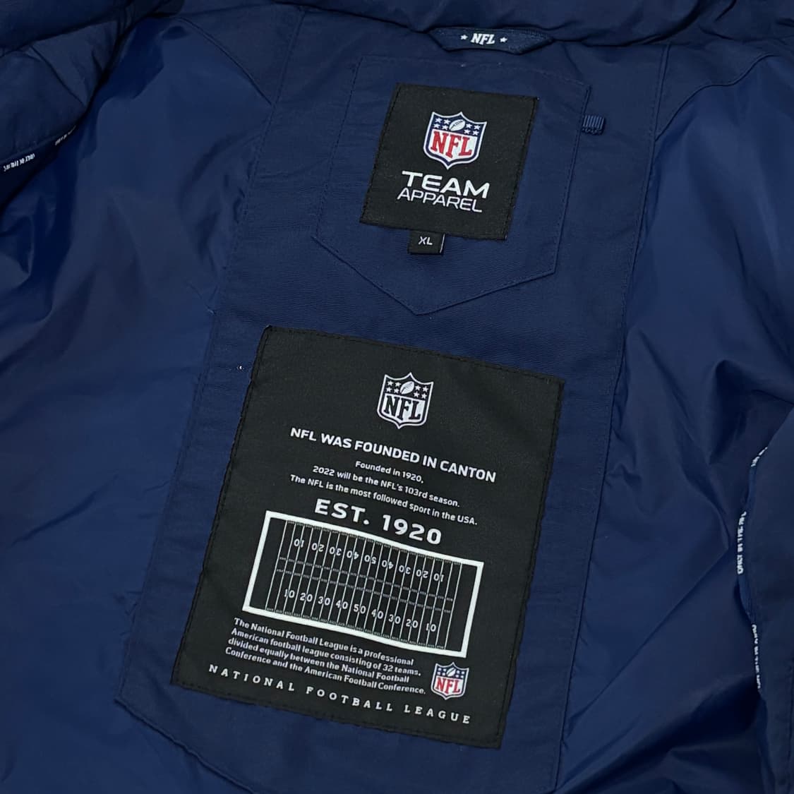 NFL 자이언트팀 패딩 상품이미지5