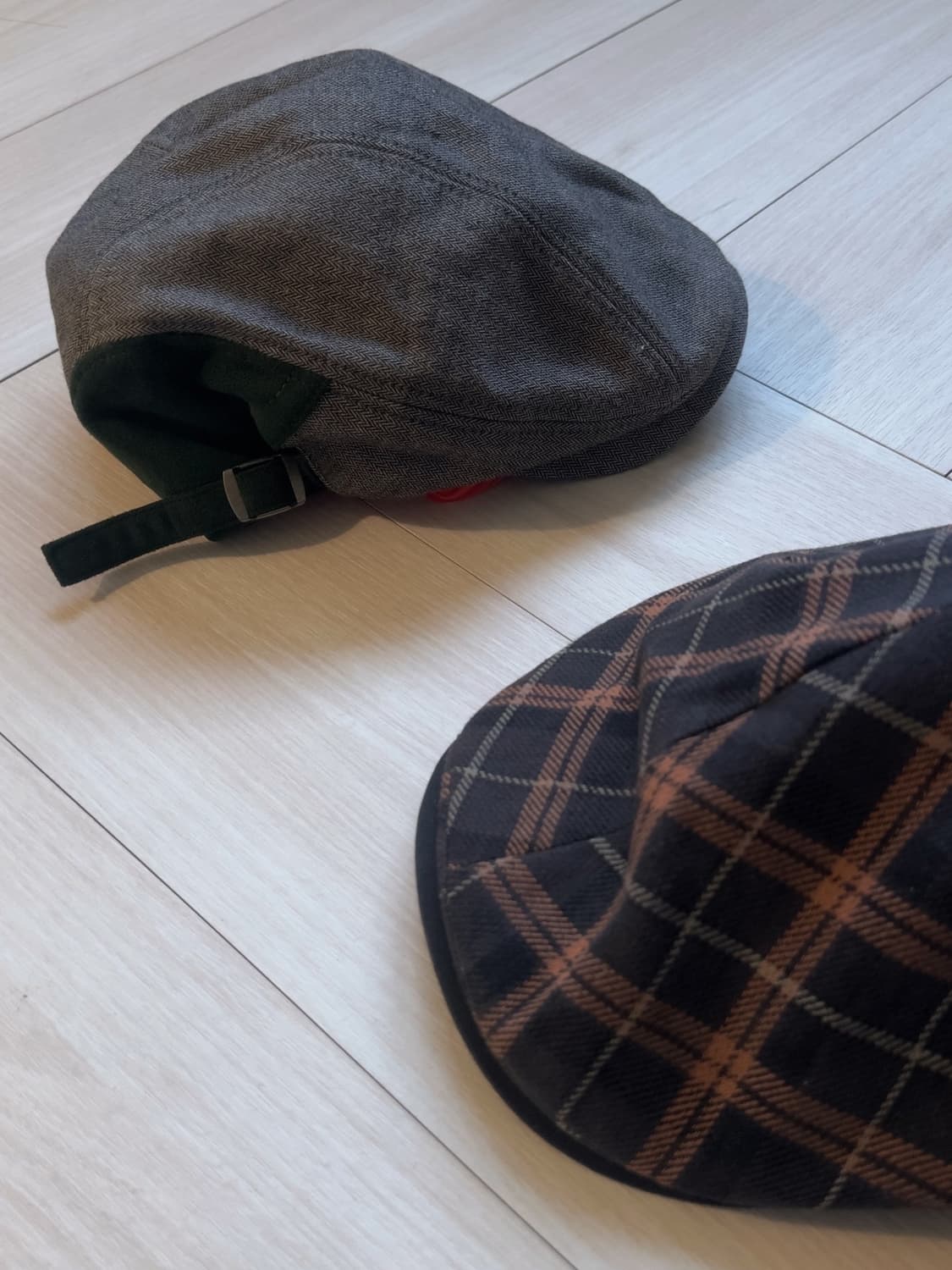 [Vintage] gray hunting cap 상품이미지3