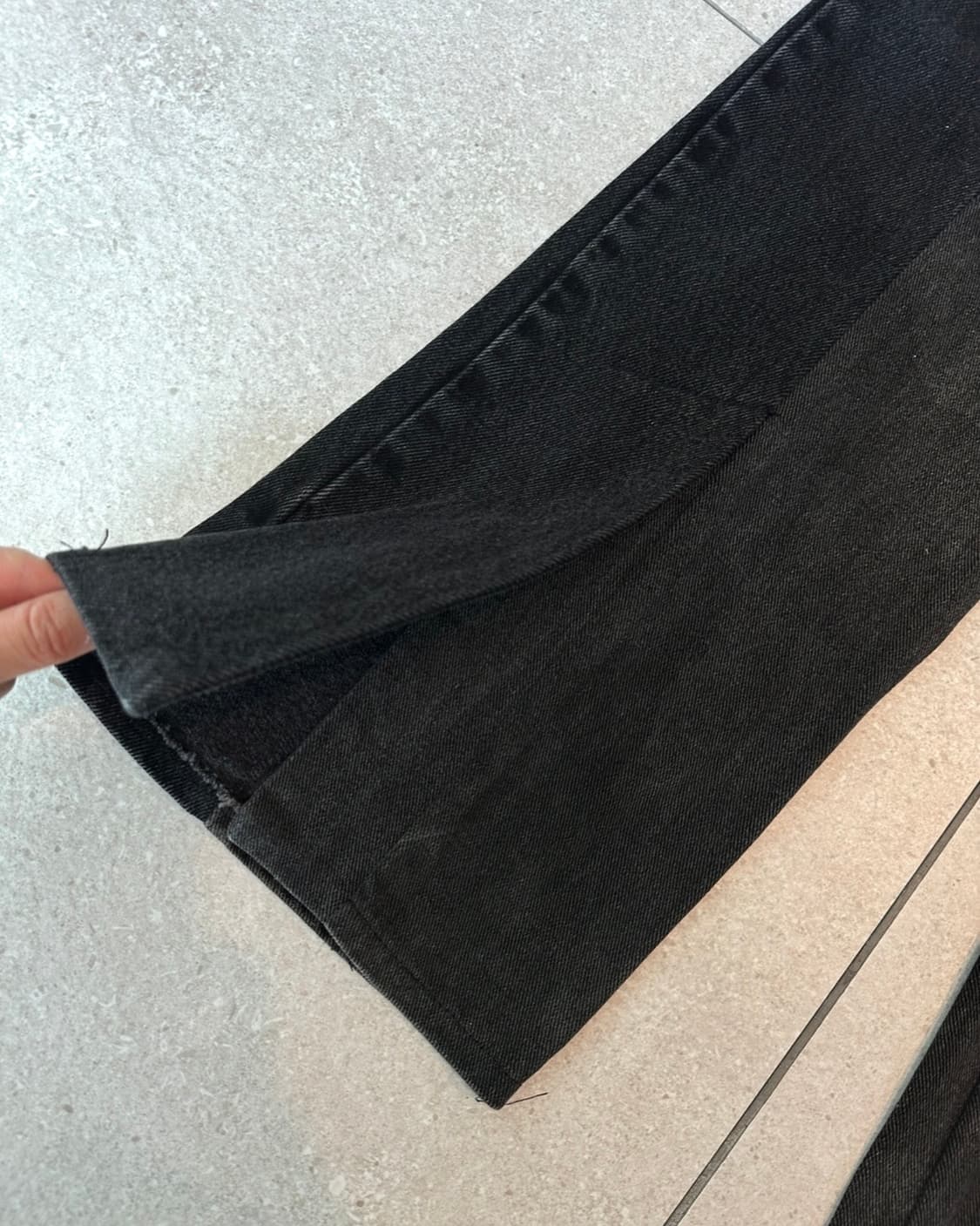 일본브랜드 77circa 나나서카 블랙데님 상품이미지2